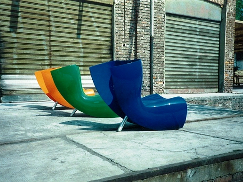 Cappellini Felt Chair by Marc Newson
